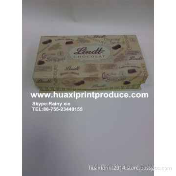 light yellow chocolate boxes